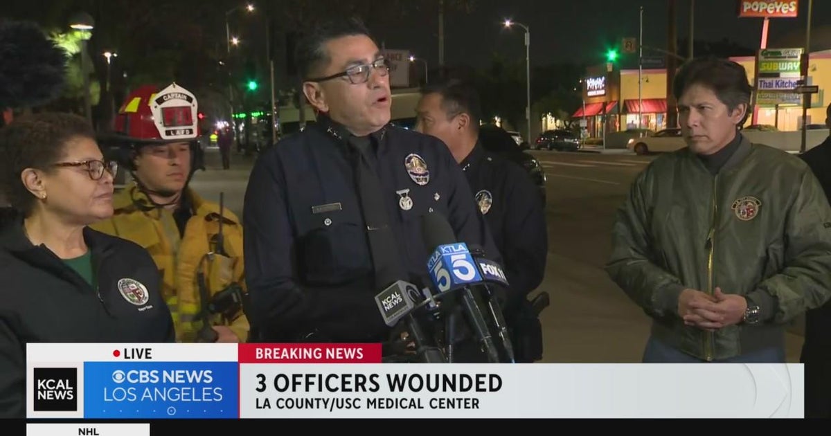 Lincoln Heights shooting press conference CBS Los Angeles