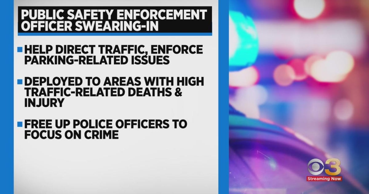 Philly public safety enforcement officers sworein CBS Philadelphia