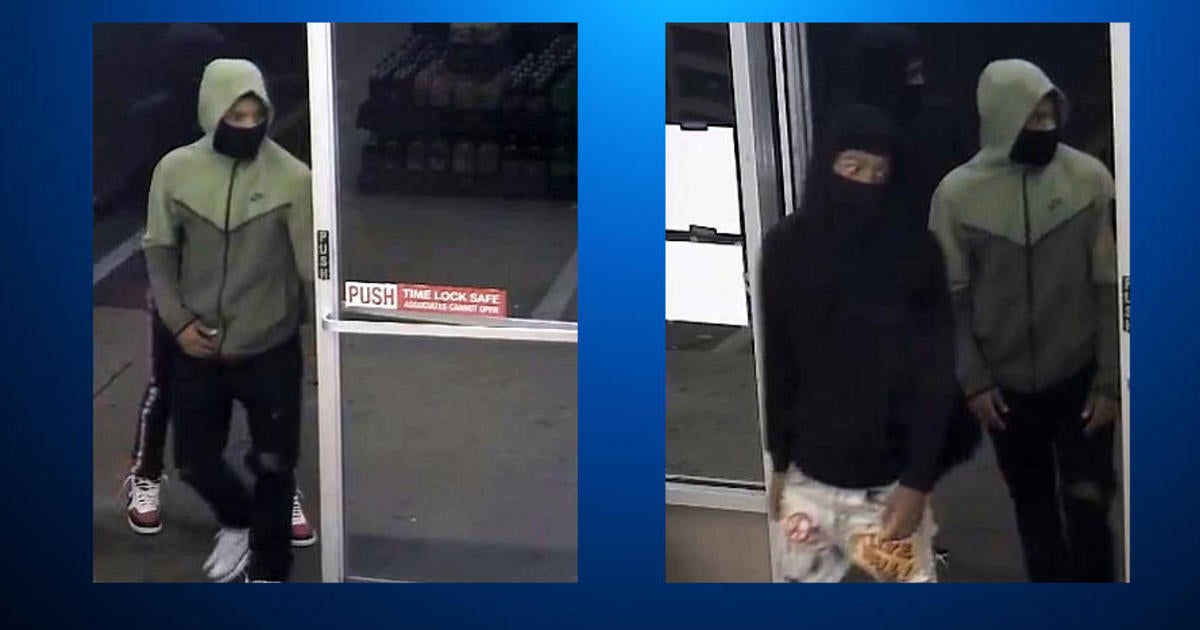 Antioch Police Release Photos Of Armed Robbery, Shooting Suspects - CBS ...