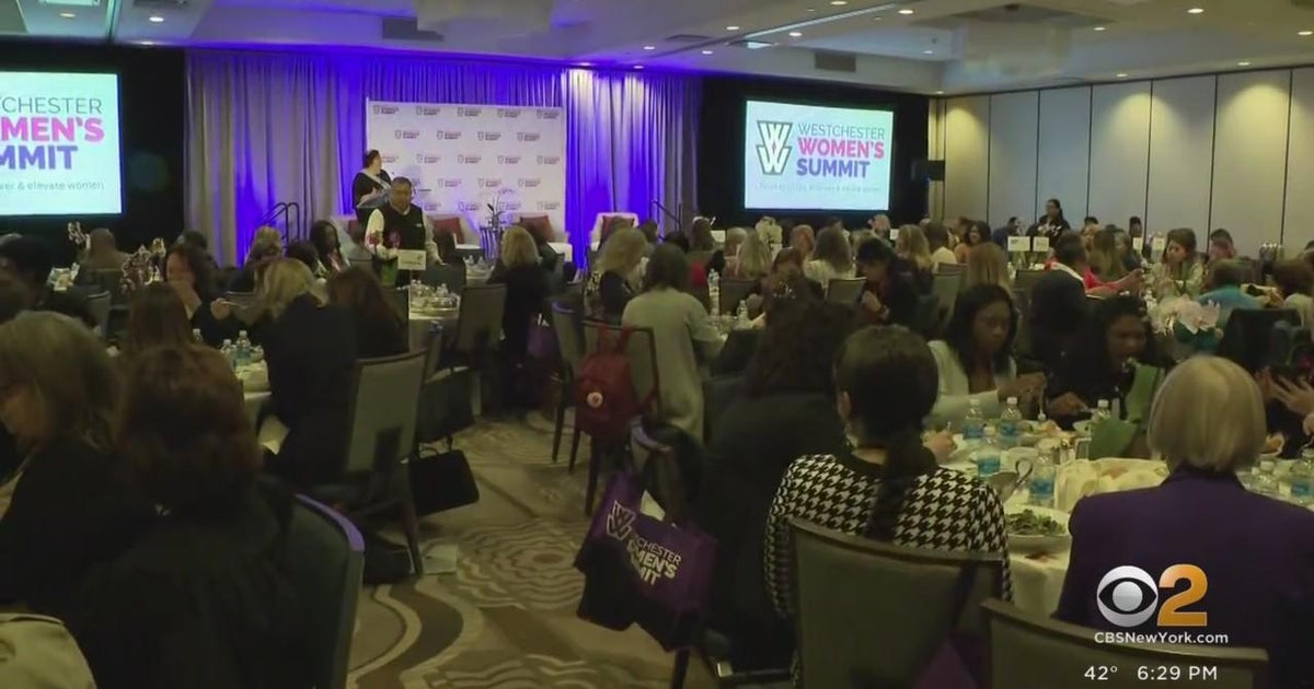 Westchester Women's Summit held in White Plains CBS New York