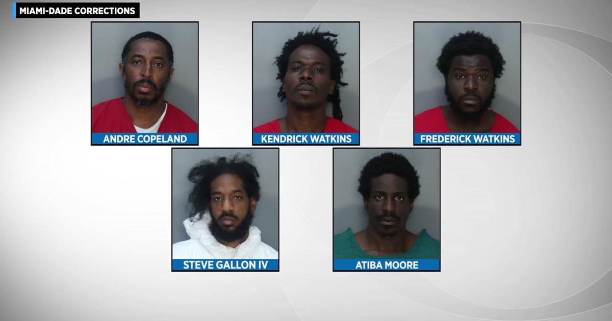 Five Men Charged In Shooting Of Miami-Dade Detective Expected In Bond ...