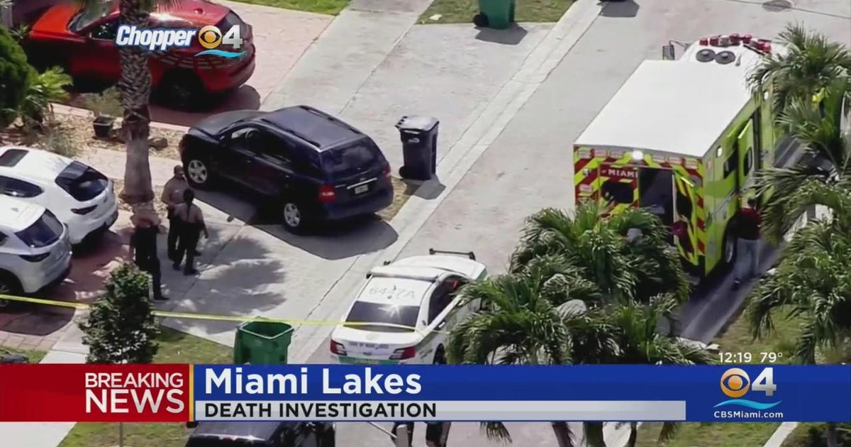 Miami-Dade police investigating Miami Lakes deaths - CBS Miami