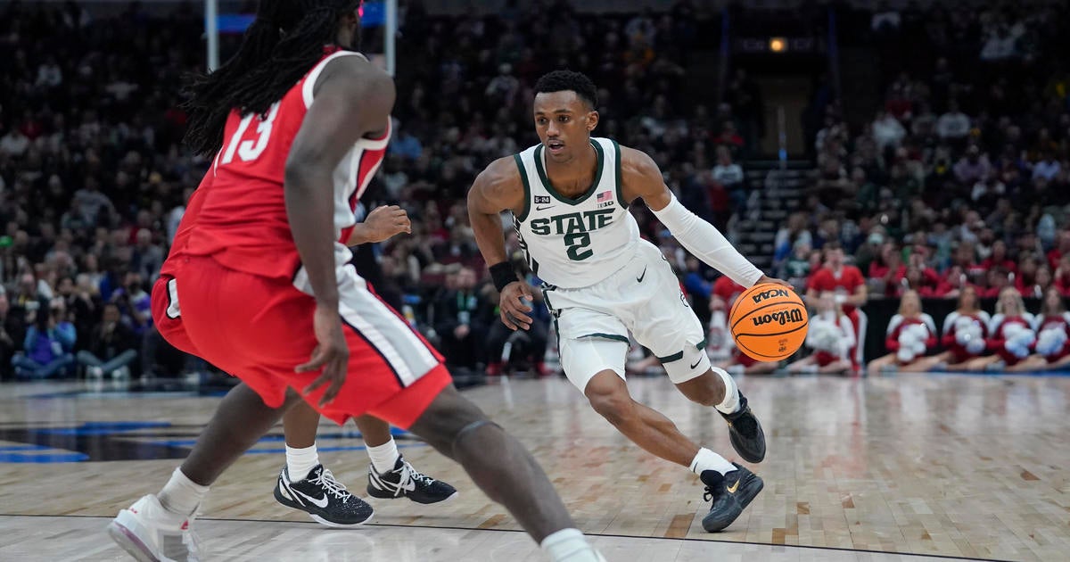 No. 13 seed Ohio St. reaches semis, 68-58 over Spartans