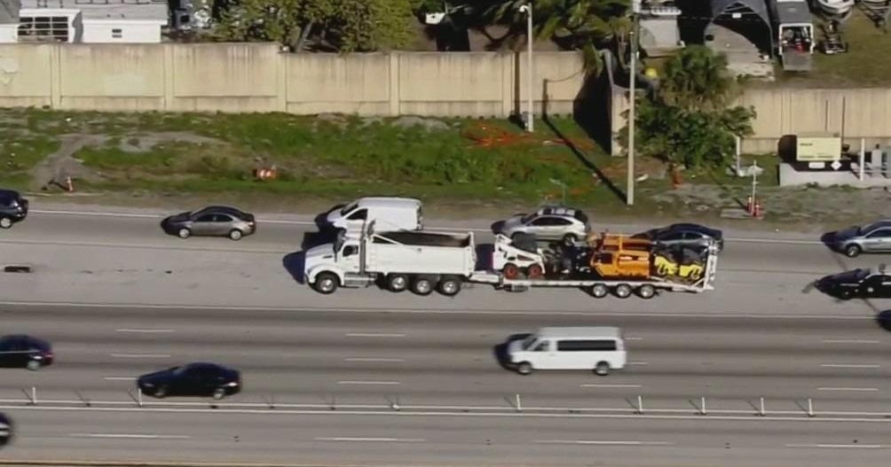 Road rage leads to a shooting on I-95 near from Hollywood Blvd - CBS Miami