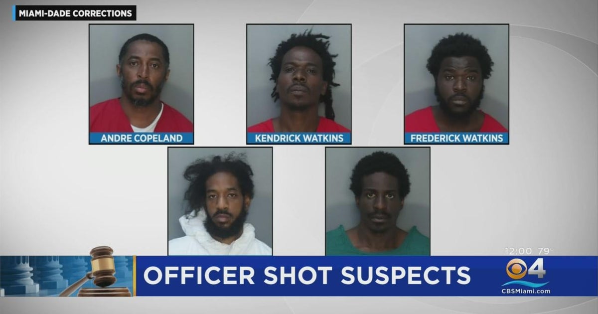 5 men billed in taking pictures of Miami-Dade detective scheduled to appear in bond court