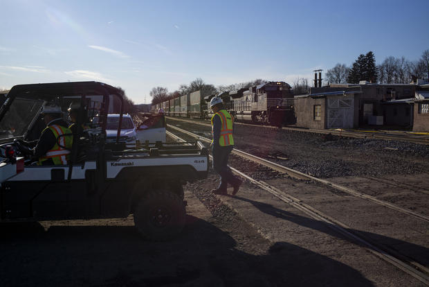 Cleanup Continues In East Palestine, Ohio Weeks After Disastrous Derailment Spilled Hazardous Material 