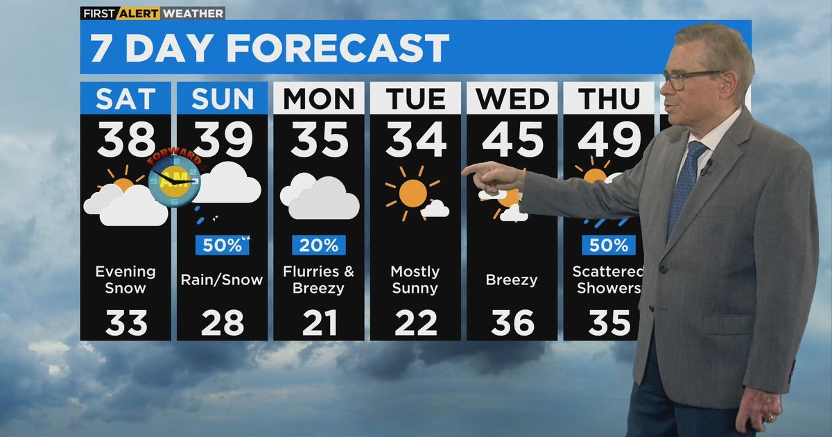 First Alert Weather: Clouds with below normal temps - CBS Chicago