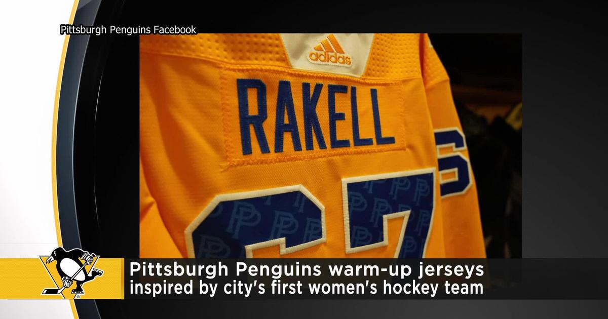 Pittsburgh Penguins on X: Later today, the Penguins will wear special  warmup jerseys in honor of Pittsburgh's first women's hockey team, the  Pittsburgh Pennies 💛💙  / X