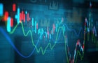 Stock trading on data screen 