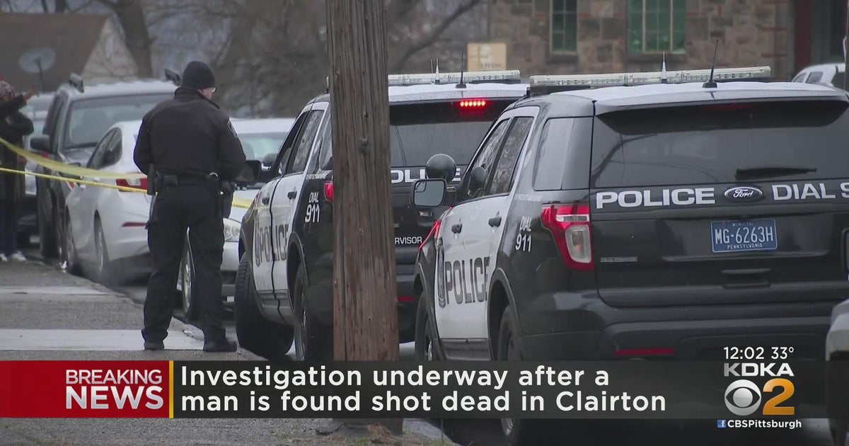Man shot and killed in Clairton CBS Pittsburgh