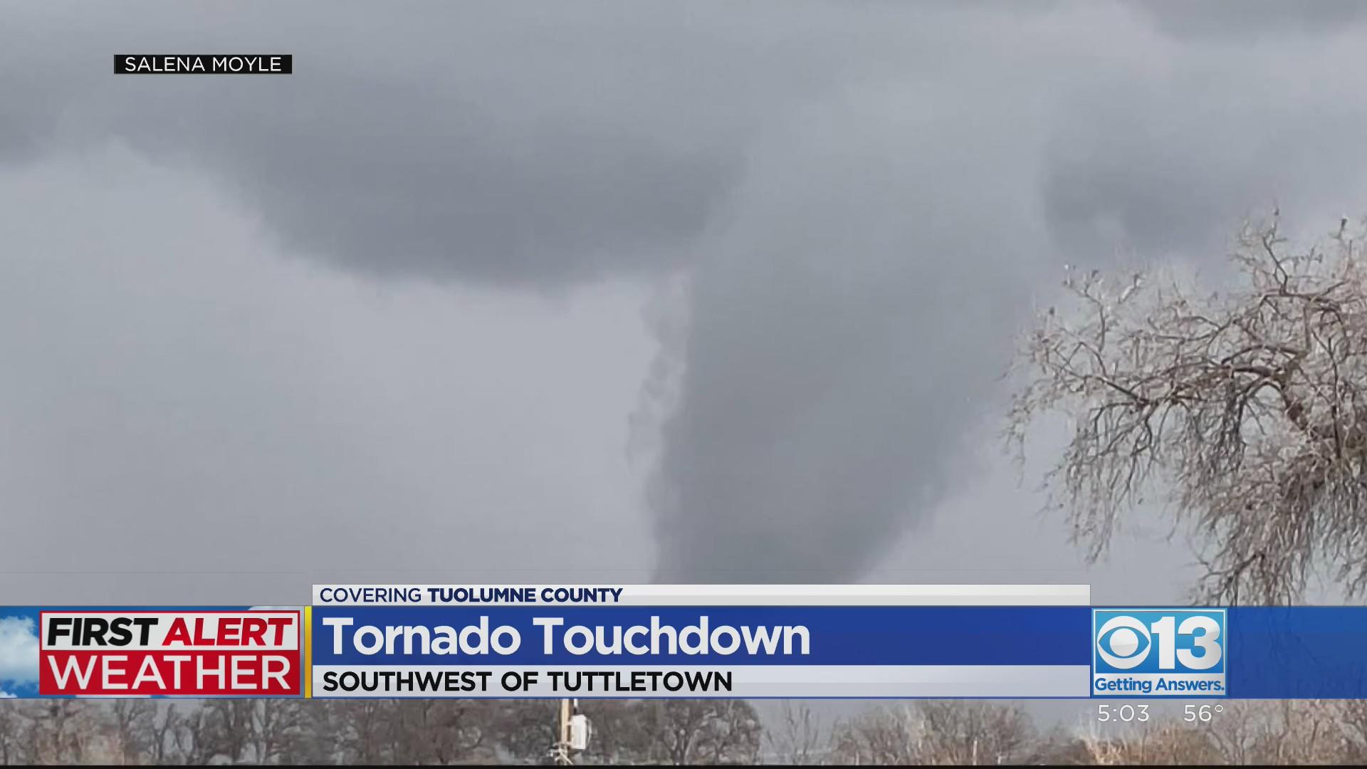 New information released on Tuolumne tornado