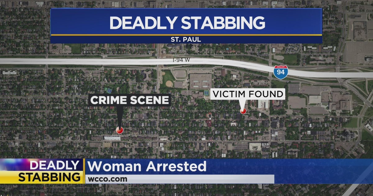 Man dead, woman arrested in St. Paul stabbing - CBS Minnesota