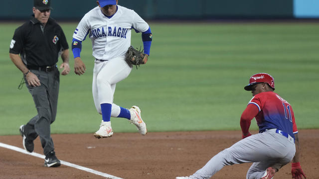 WBC Baseball Dominican Republic Nicaragua 