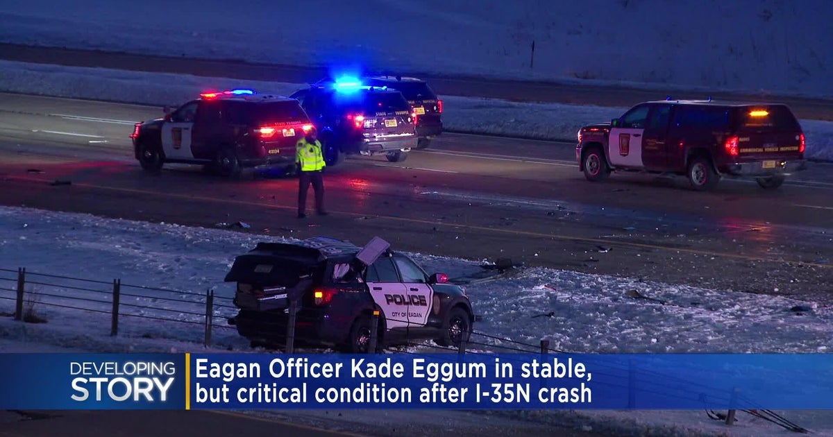 Eagan officer injured in Tuesday morning crash identified CBS Minnesota