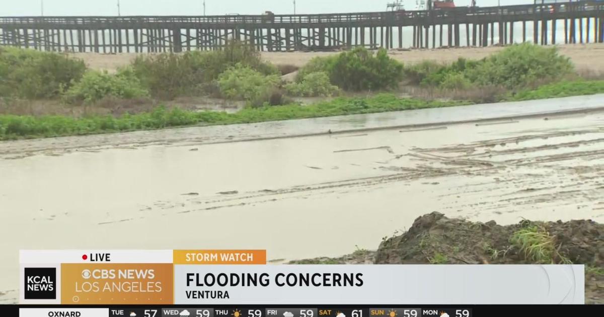 Ventura residents concerned about potential flooding CBS Los Angeles