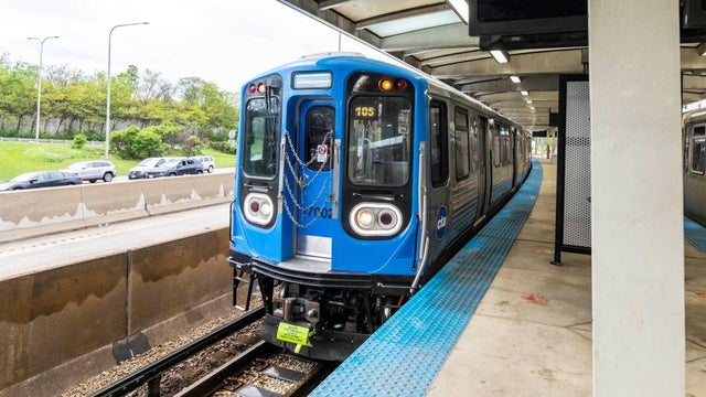 U.S.-CHICAGO-CRRC-RAILCARS-IN-SERVICE TESTING 