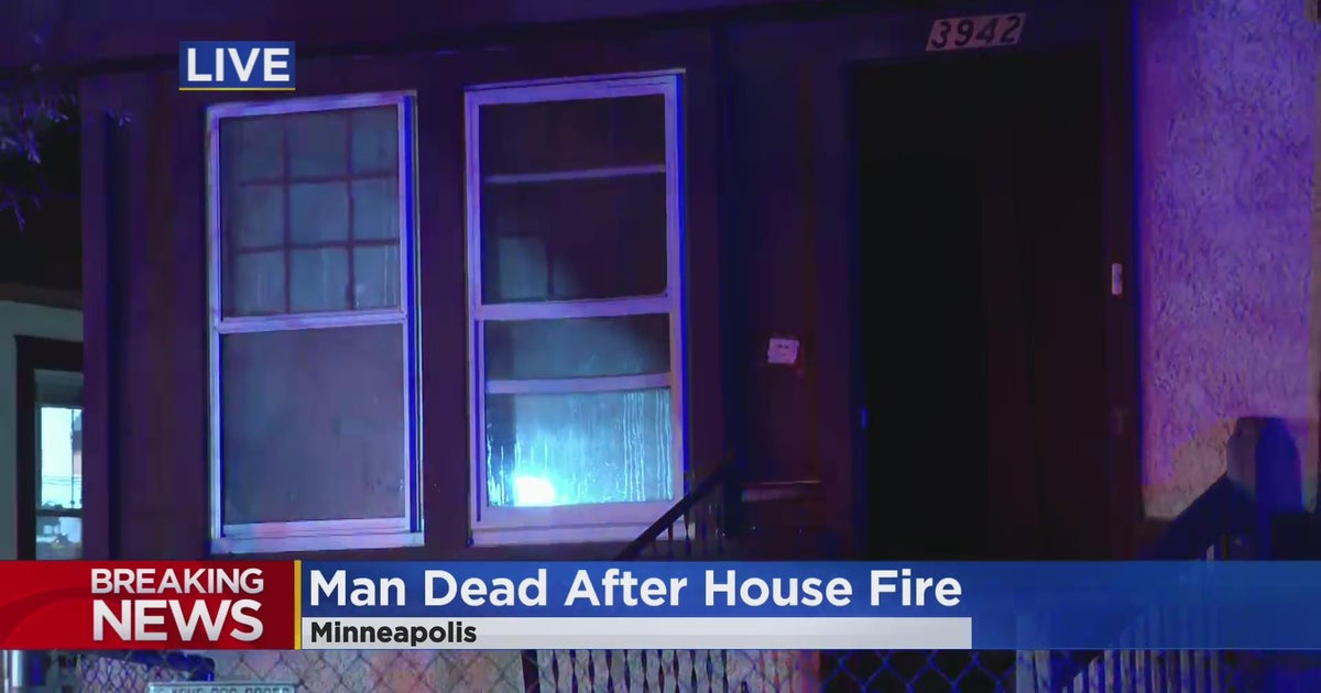 House fire in north Minneapolis leaves 1 man dead - CBS Minnesota