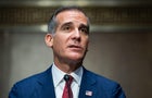 Los Angeles Mayor Eric Garcetti, nominated to be U.S. ambassador to India, testifies during a Senate Foreign Relations Committee confirmation hearing on Tuesday, Dec. 14, 2021. 