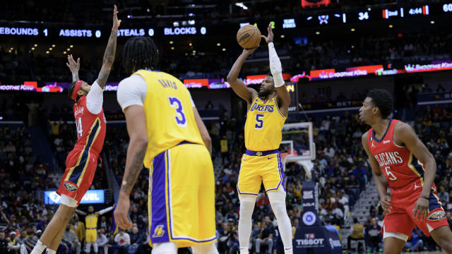 Lakers Pelicans Basketball 