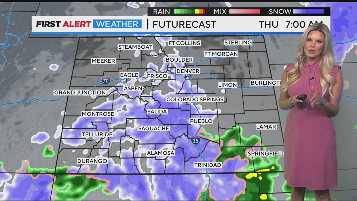 Cold front arrives in Colorado Wednesday night, brings snow and cold ...