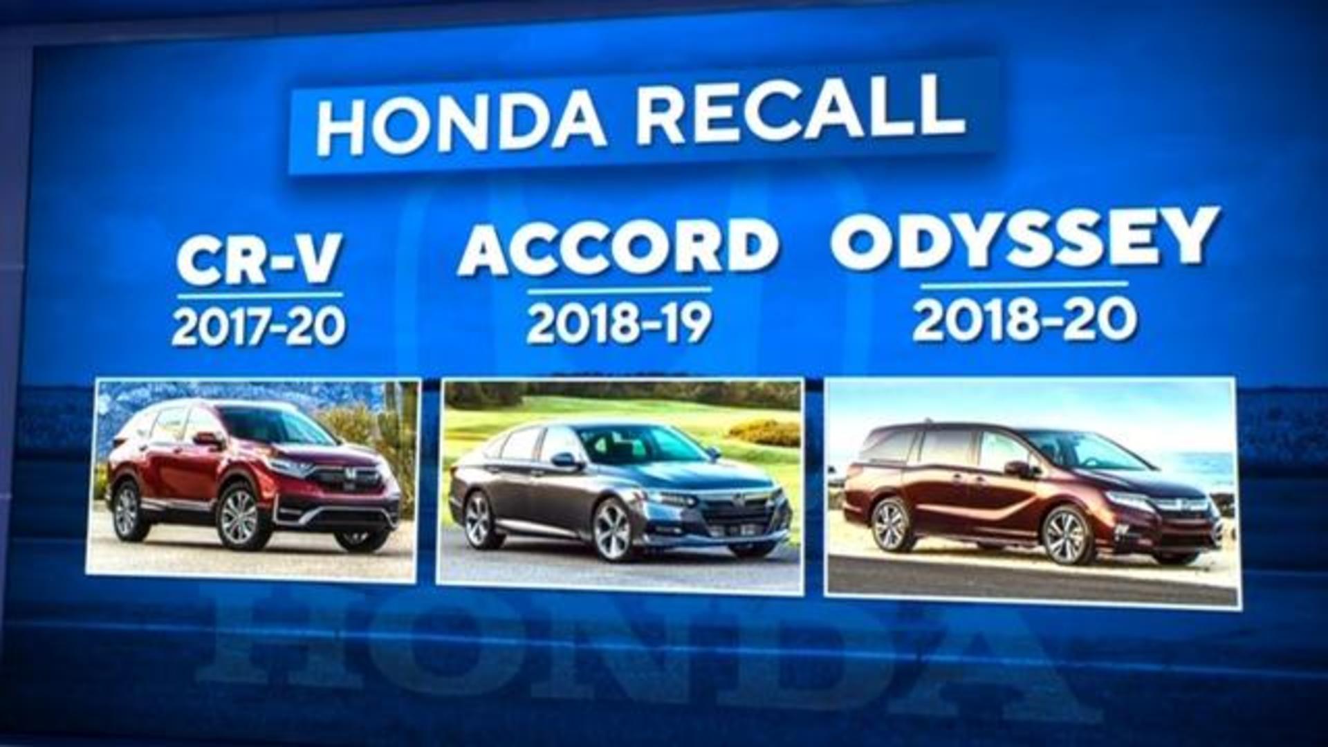 Honda recalls more than 303,000 Accords and HR-V over seat belt safety
