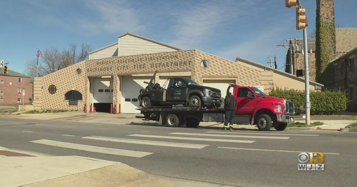 Tow truck driver shot on the job in Northwest Baltimore - CBS Baltimore