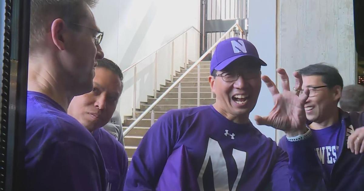 Northwestern fans hyped for secondever NCAA Tournament CBS Chicago