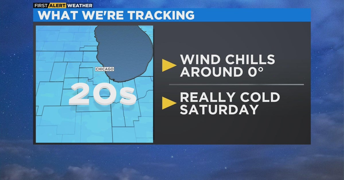 Chicago First Alert Weather: Really cold Saturday - CBS Chicago