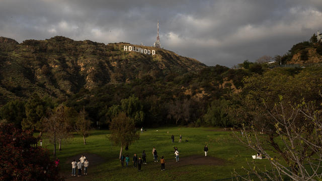 Hollywood Reservoir As California's Drought Is Almost Over After Deluge Of Rain 
