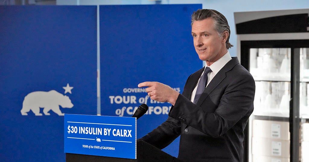 Newsom: State will co-manufacture insulin, slashing costs