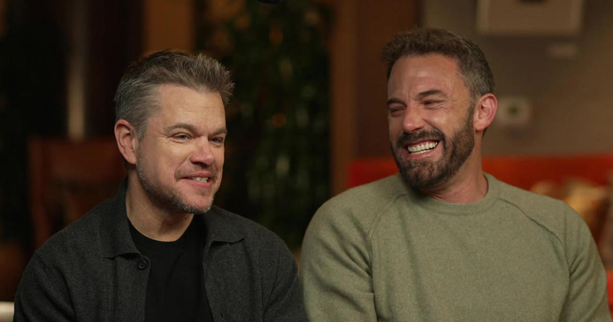 Air": Matt Damon and Ben Affleck's filmmaking jump shot - CBS News