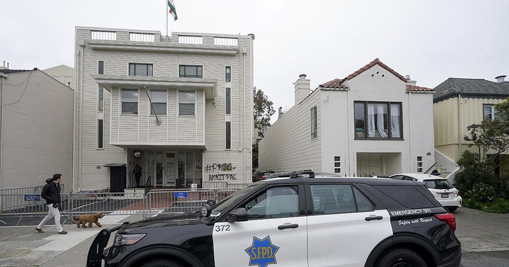 Windows smashed at India consulates in San Francisco, London - CBS San Francisco