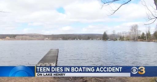 Doylestown teenager does in pocono boat accident cbs philadelphia