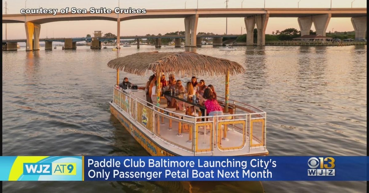Paddle Club Baltimore launching City's only passenger pedal boat next