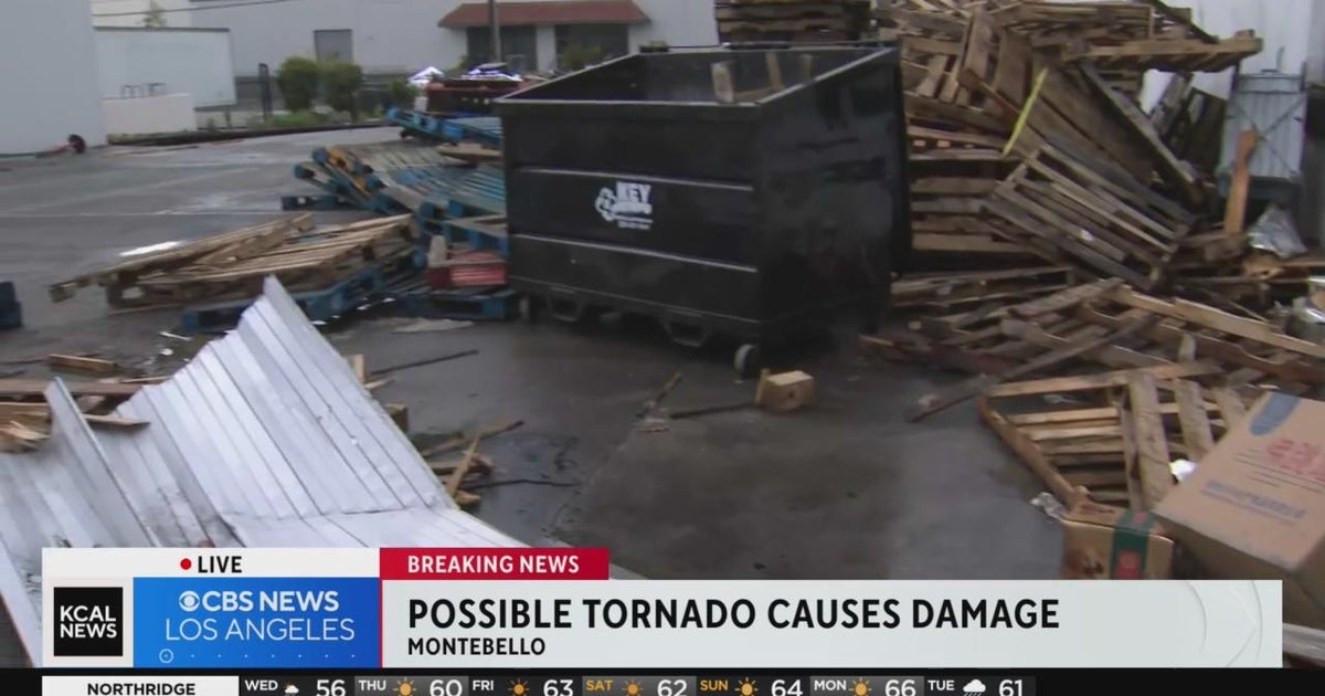 Montebello residents left picking up pieces after possible tornado hits ...
