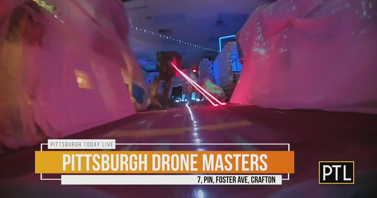 Race drones with the masters cbs pittsburgh