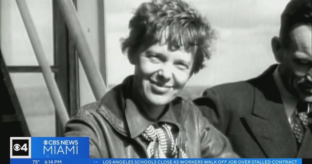 Amelia Earhart’s relationship to South Florida