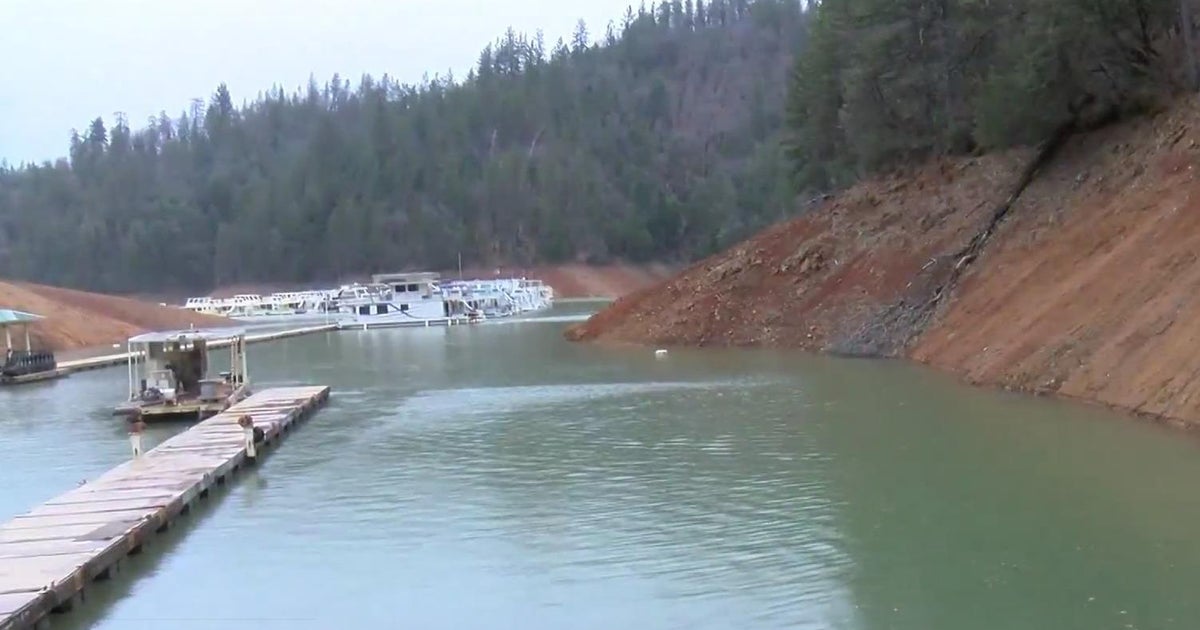 Water level at Shasta Lake is up, giving farmers and local businesses some hope