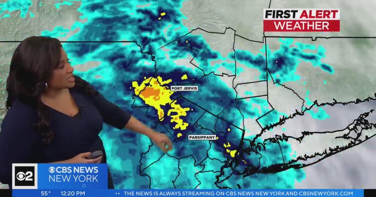 First Alert Weather: CBS2's 3/23 Thursday afternoon update - CBS New York