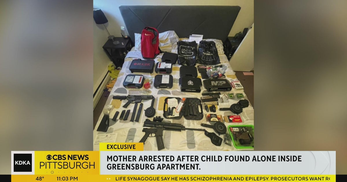 Mother arrested after child found alone with guns and ammo inside ...