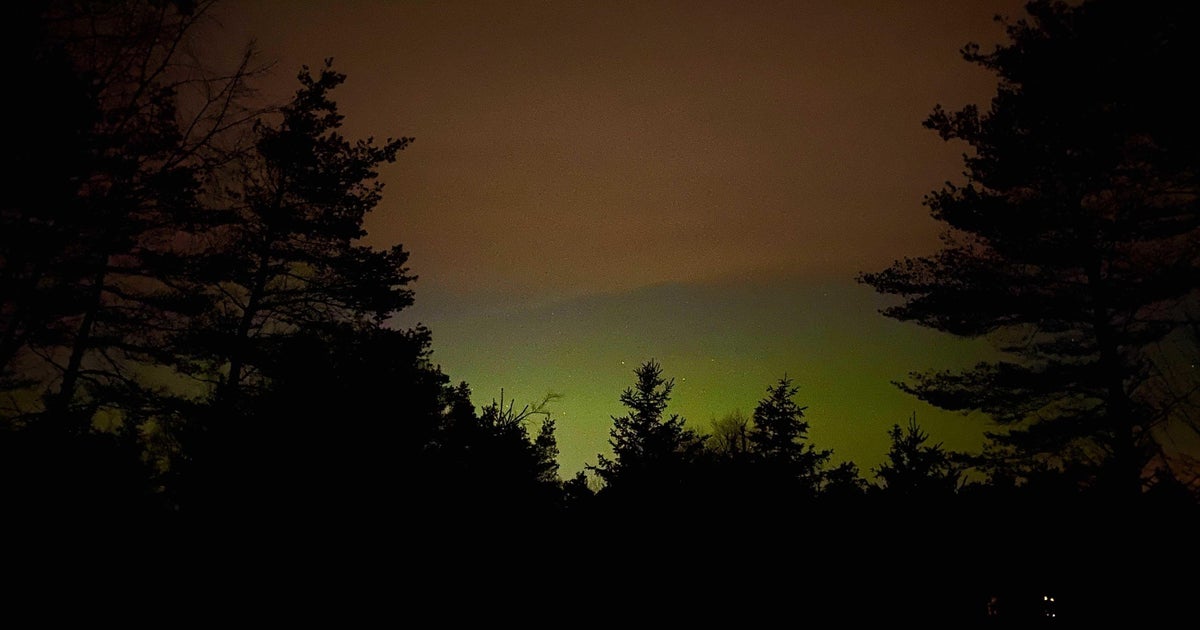 Northern Lights shine in Michigan Thursday night CBS Detroit