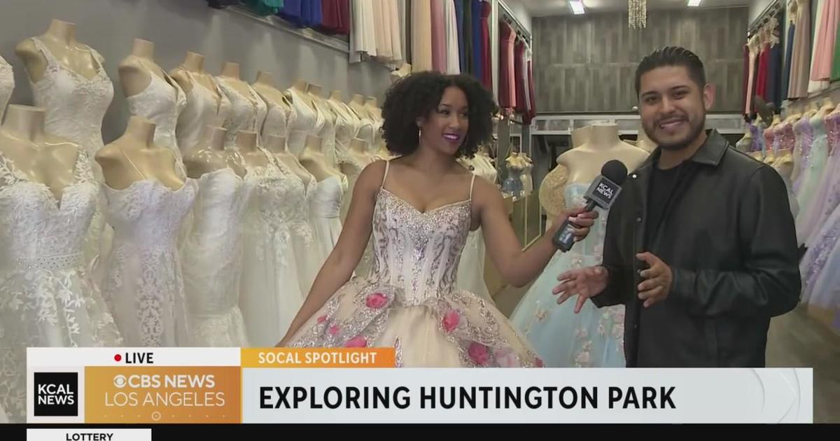 SoCal Spotlight Huntington Park quinceanera dress shopping CBS Los