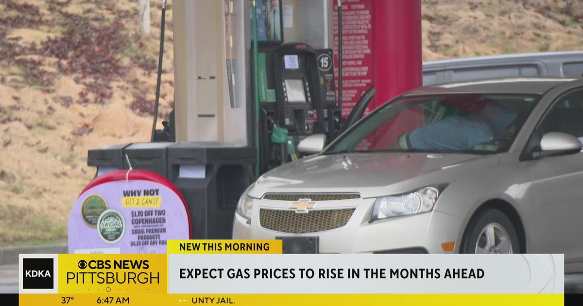 Summer driving season and gas prices - CBS Pittsburgh