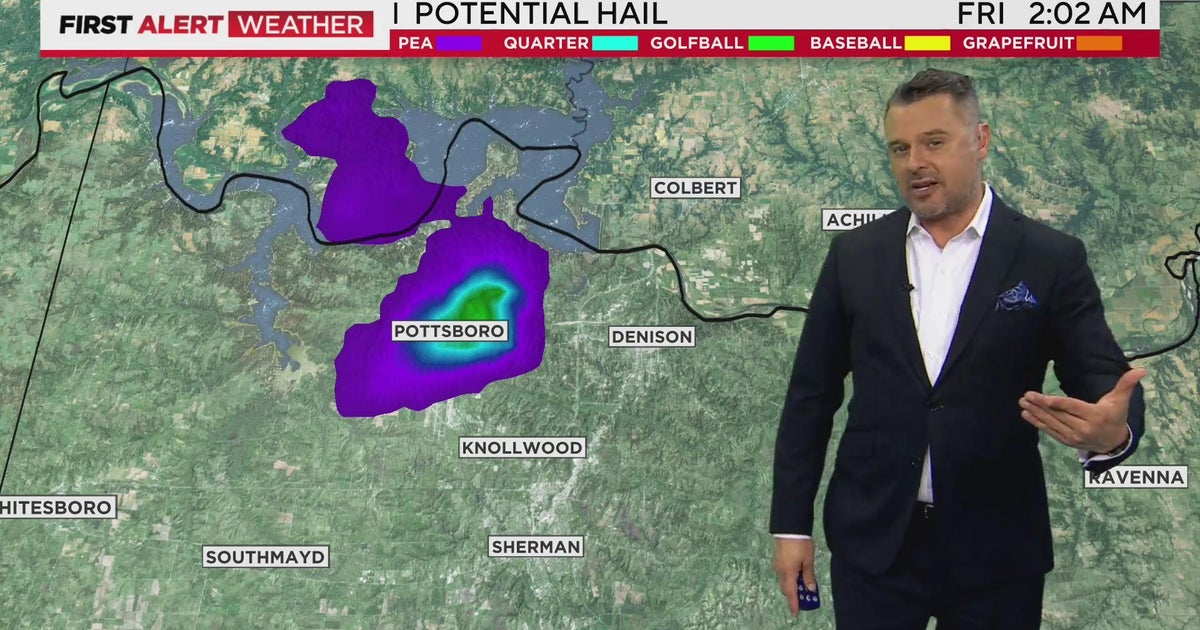 Severe storms roll over Red River counties CBS Texas