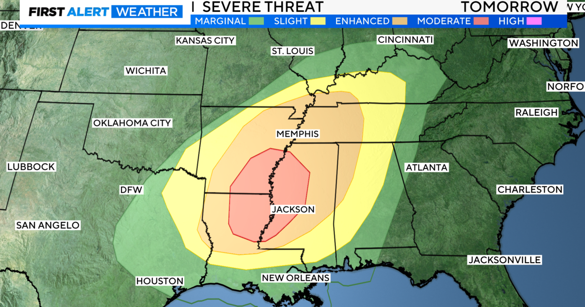 First Alert Weather: Widespread storms to develop early Friday morning ...