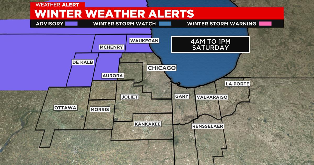 Chicago Weather Alert: Snowfall in the forecast Saturday; Winter Storm ...