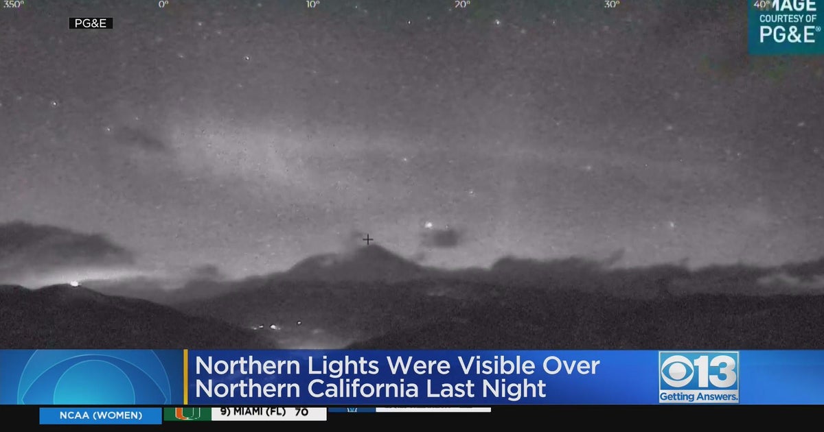 Northern Lights seen over far Northern California overnight