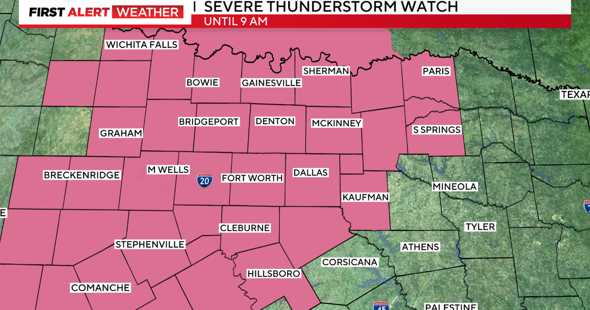 First Alert Weather: Severe Thunderstorm Watch in effect for most of ...