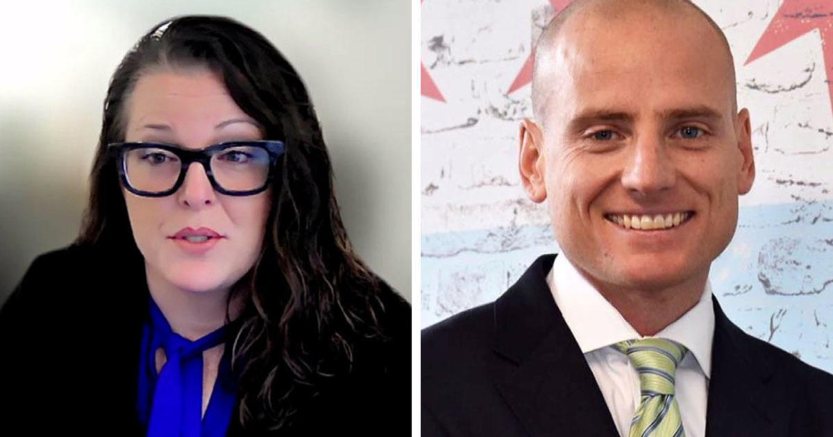 Megan Mathias faces Ald. James Gardiner in 45th Ward - CBS Chicago