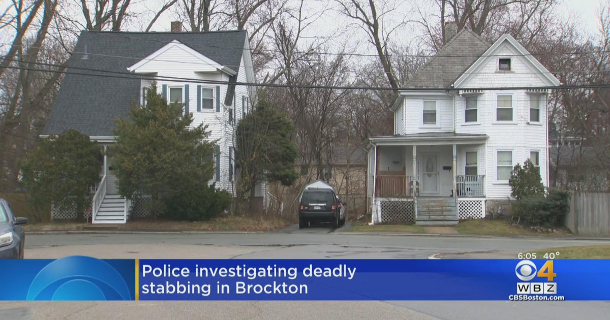 Police launch investigation into fatal Brockton stabbing - CBS Boston